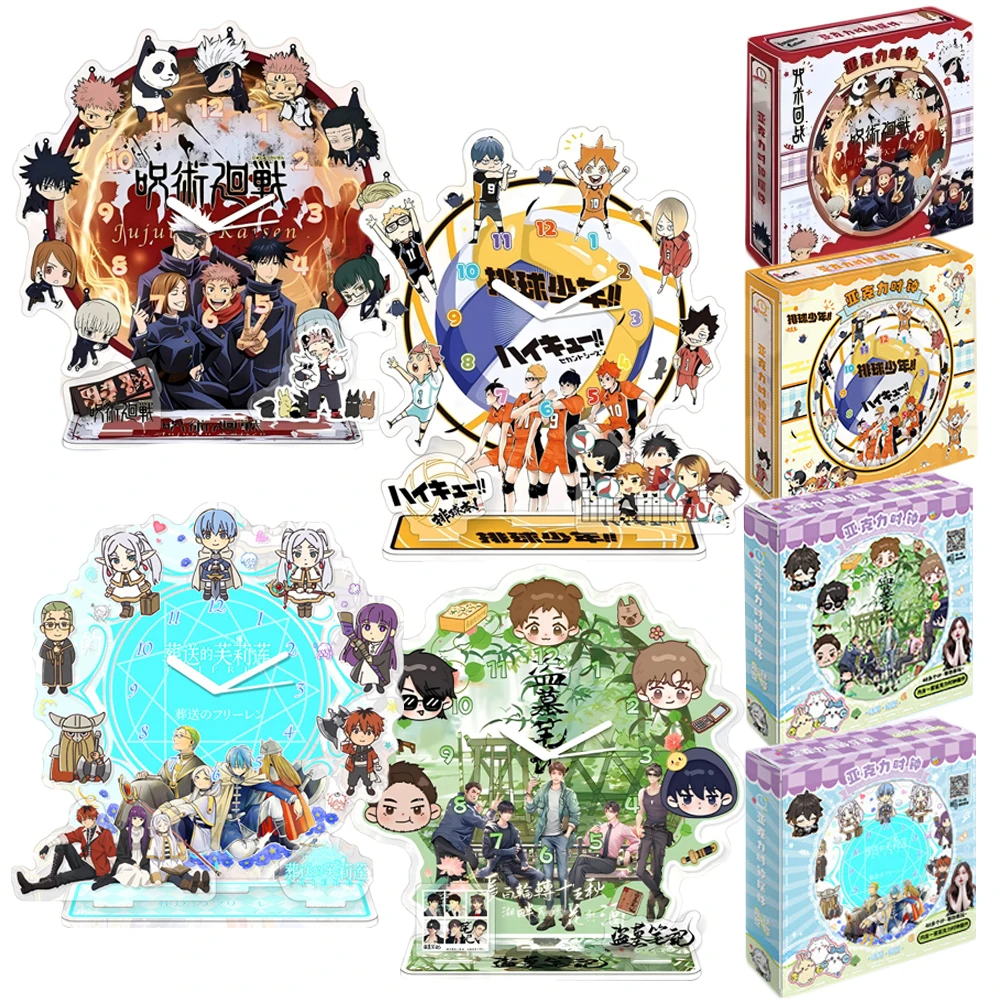 حار الهزلي الطرفية ساعة أكريليك الحلي أرقام كول حامل نموذج تحصيل اللعب زخارف مكتب مفاجأة الهدايا لمحبي أنيمي #1