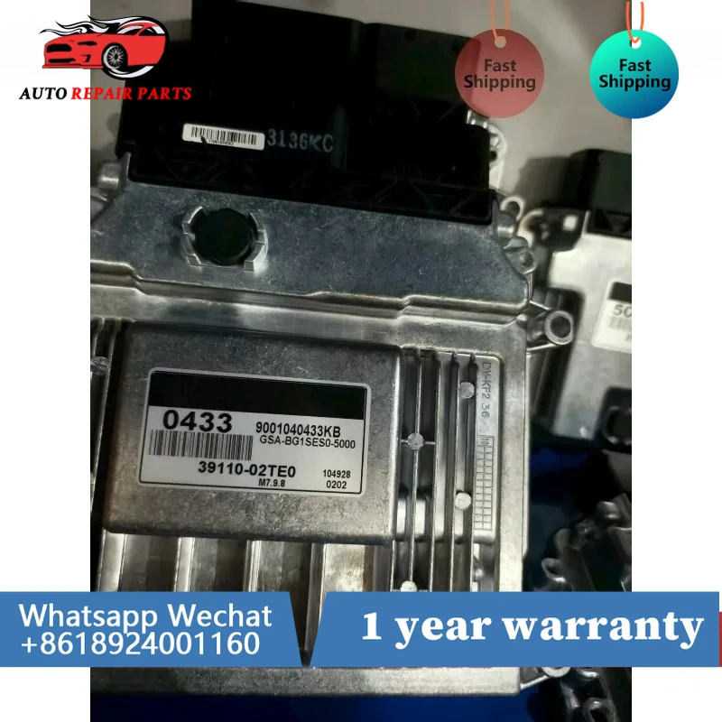 New 3911002TE0 New Engine Board ECU Computer  39110-02TE0  for KIA Car Styling