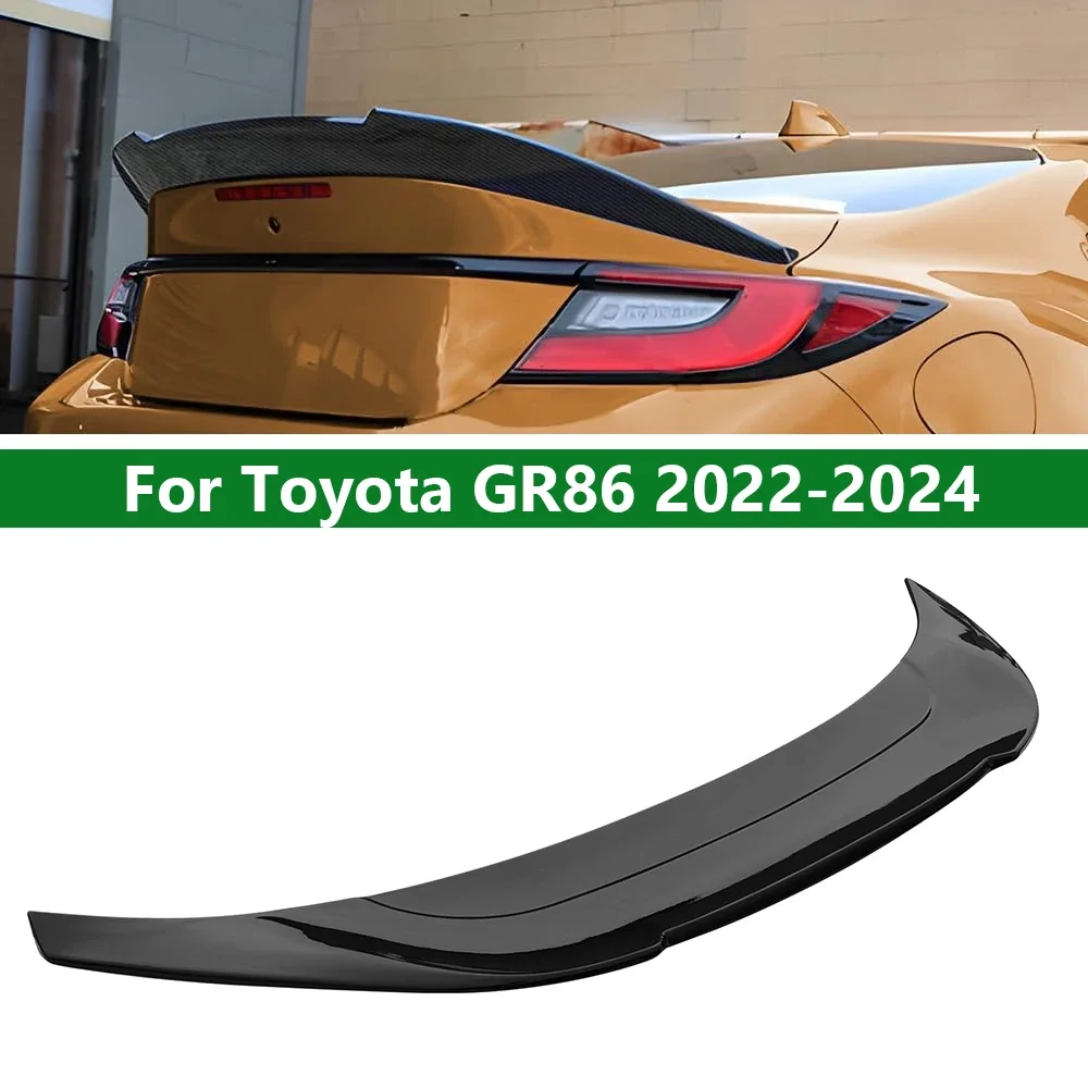 

Высококачественный спойлер из АБС-пластика для TOYOTA ZA86 GR86 Subaru BRZ 2022, Задняя Крышка багажника, спойлер, крыло, комплект аксессуаров для кузова