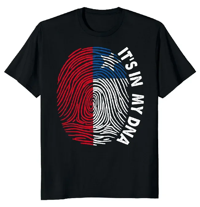 NEW LIMITED Chile Its In My DNA Flag Classic Novelty Tee M-3XL Fast Shipping High Quality 100%Cotton Short Sleeve