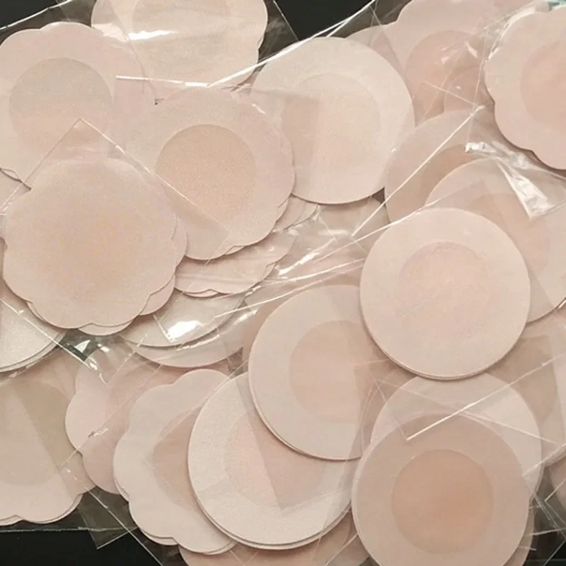 2/200Pcs Invisible Nipple Sticker for Women Non-Woven Disposable Breathable Breast Lift Tape Bra Breast Patch Pasties Pads