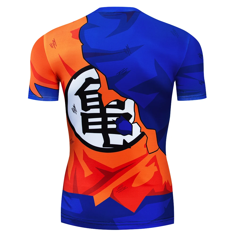 3D Goku T Shirt Men Summer Fitness Tops Kickboxing Shirts Bjj Gym Rashguard Mma Boxing Goku T Shirts Men Jerseys Muay Thai