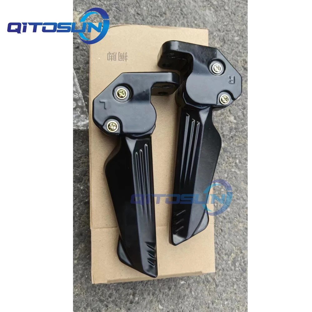 Motorbike Parts Pair Force Smax Cygnus Motorcycle Foot Pegs Pedal Automatic Telescopic Aluminum Alloy Footrests  Foot Pegs