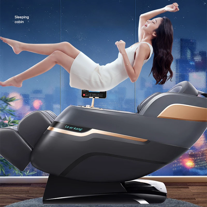 LEK-988M8 Space Capsule Massage Chair Bluetooth Music Automatic Whole Body Small Home Massage Sofa