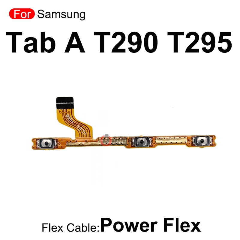 Power On off Volume Buttons Side Keys Flex Cable Replacement Part For Samsung Galaxy Tab A 8.0\