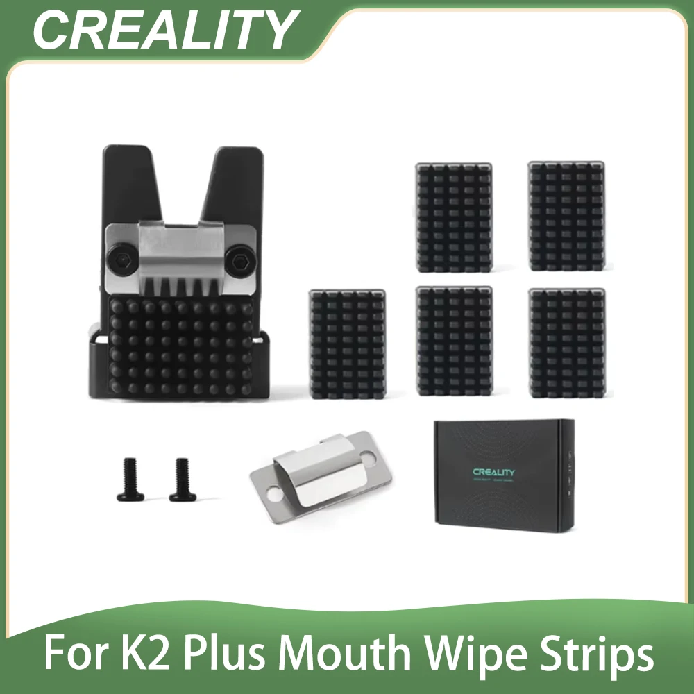 

For K2 Plus New 3d Printer Parts Creality K2 Plus Mouth Wipe Strips Original K2 Plus Mouth Wipe Strip_12.25×5.5×17mm_6