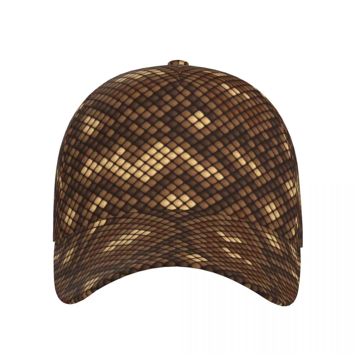 Snake Texture Print Outdoor Sport Cap Baseball Hat Men Women Visor Street Hip Hop Caps