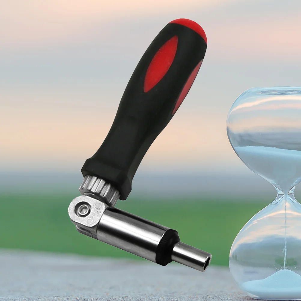 Multi Function Ratchet Screwdriver With Variable Angle Of 0-180 Degree And 1/4 Inch Inner Hexagonal Interface