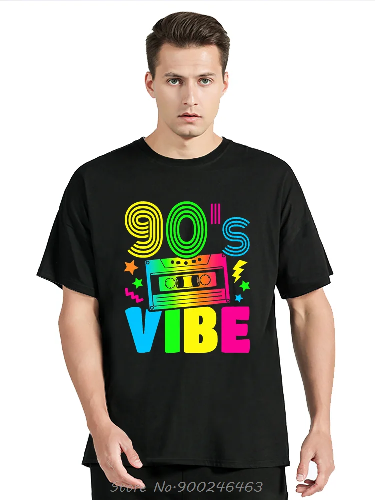 Graphic Birthday Gift Funny 90s Vibe Retro 1990s Styles Costume Party Outfit T-Shirt Men Fitness Tshirt Fashion Tops T Shirt