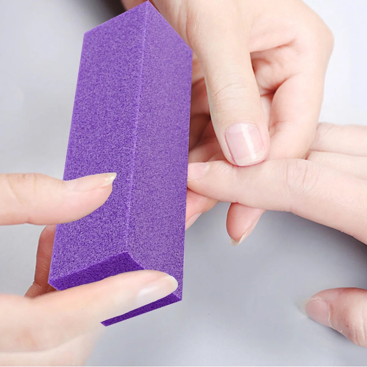 

10 Pcs Nail Files Premium Material Smoothing Shaping Natural False Nails Portable Design Manicure Tool Salon Home Use Nail Art