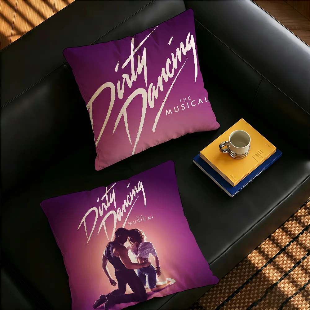 Classic Film Dirty D-dancing Pillow Case Square Bedroom Headboard Sofa Living Room Backrest Cushion Nap Pillow 2