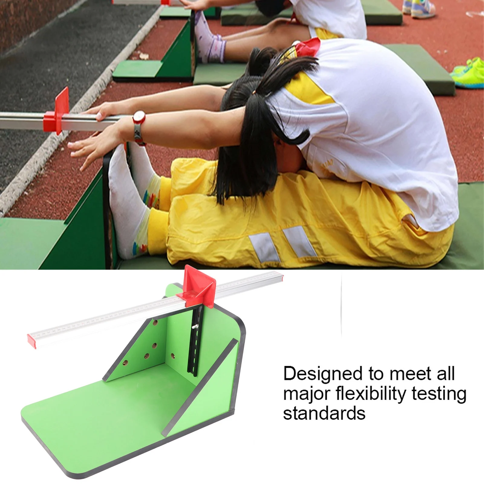 Flexibility Tester Sit Reach Flexibility Assessment Tester Exercise Fitness Measuring Instrument Toughness tester with Scale
