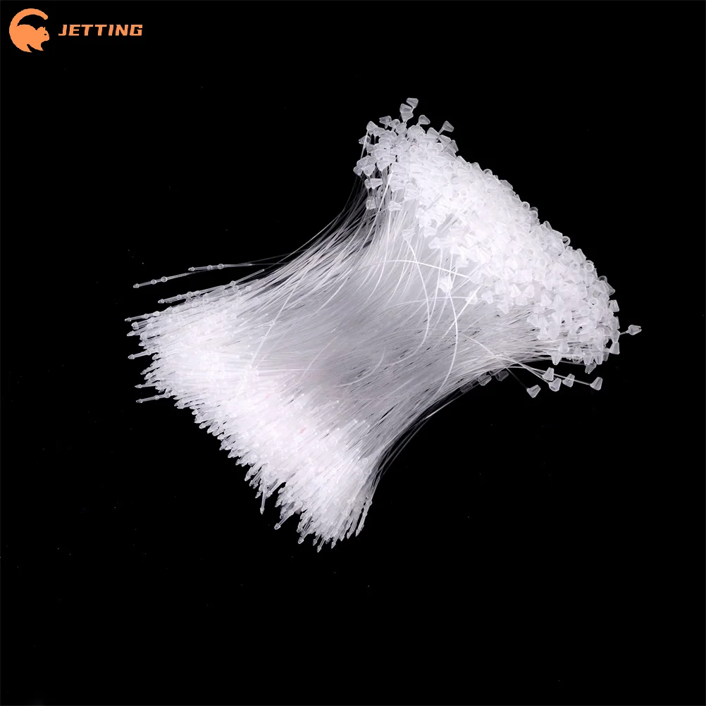 (New) 1000Pcs Nylon Cable Ties Strung Garment Clothes Luggage Price Display Tags Cards Labels , 3inch 5inch 7inch