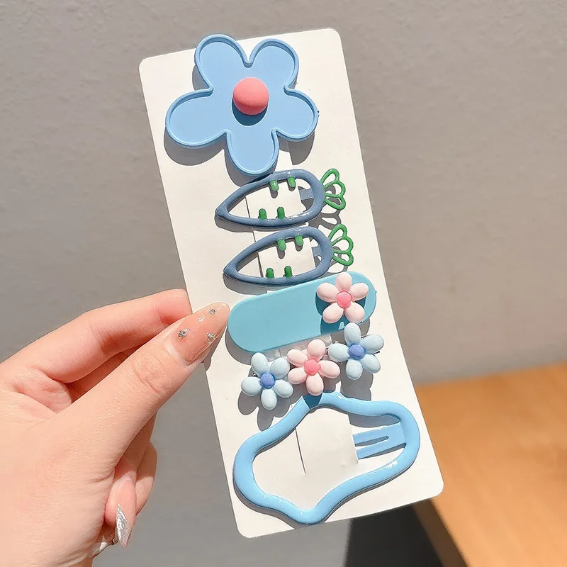 

Yiwu Cute Hair Clips Wholesale Spring and Summer Bangs Side Clips Children's Duckbill Clips 2025 New Dopamine Hairpins for Girls