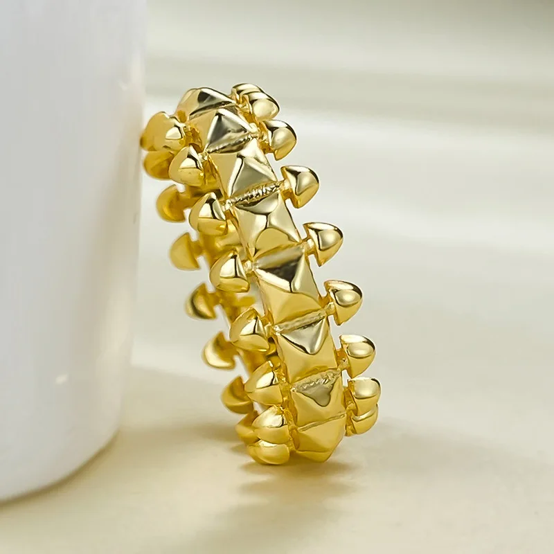 New European and American S925 Silver Plated Ins Style Diamond Ring Fashion Jewelry Romantic Series