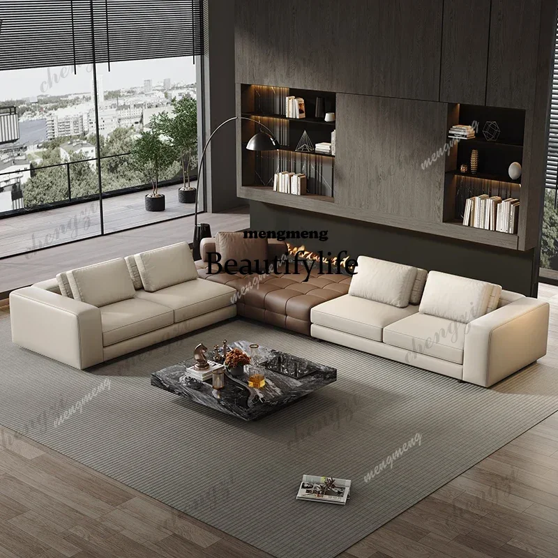 d5556 Replica Nordic Style Sofa Individual European Elegant Leather Living Room Sofas Modular L Shape Modern Muebles Unique Furn