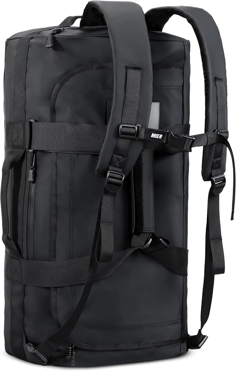 Water Resistant Convertible Duffle Bag with Backpack Straps for Gym, Sports, and Travel - Heavy Duty Design