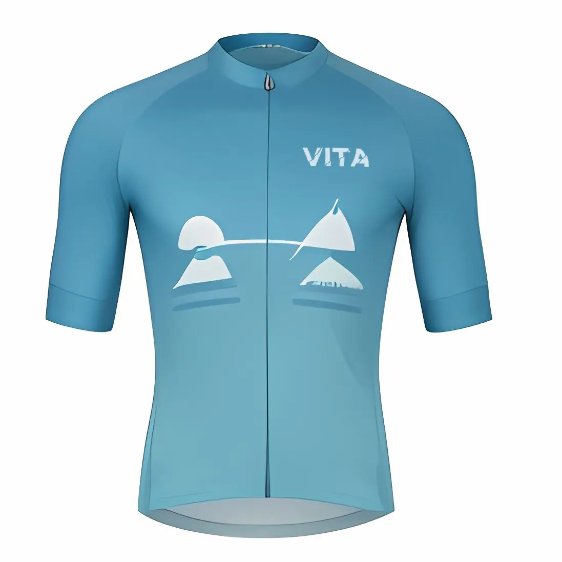 VITA Men Cycling Jersey MTB Maillot Shirts Bicycle Clothing 2023 Mountain Bike Men's T-Shirt Summer Breathable Racing Clothing