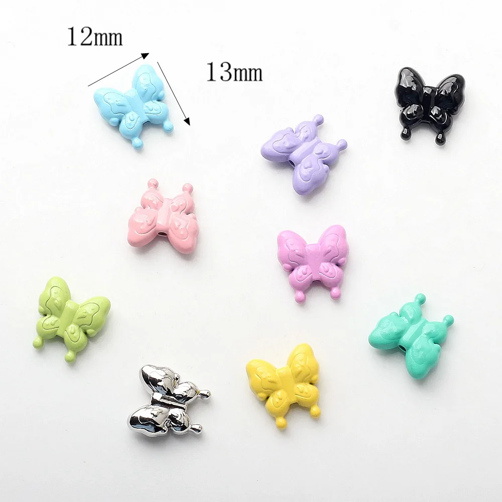 10pcs Alloy Charms Mini Animal Butterfly Shape Pendant For Earring Necklace Bracelet Jewelry DIY Handmade Ornaments Accessories