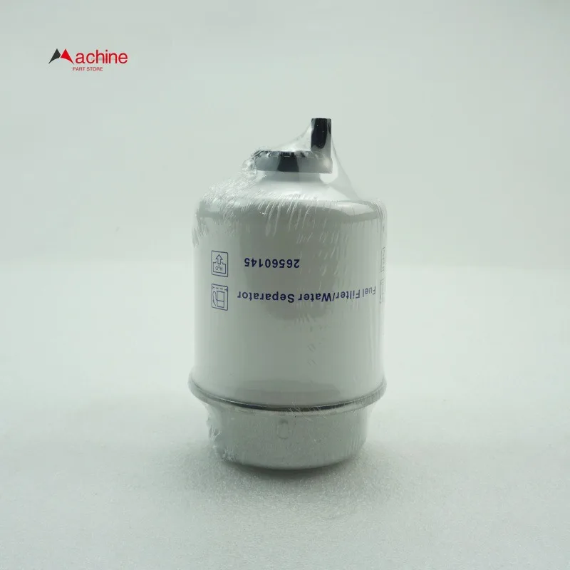 Fuel Water Separator Assembly 26560145 26560143 For Perkins Diesel Engine 2656F853 2656F843 26561118 35 micrometer