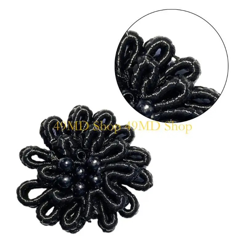 49MD Double Layer Snowflake Beads Hackers Undeners Phicks Fairs Traditions Pustons Preval