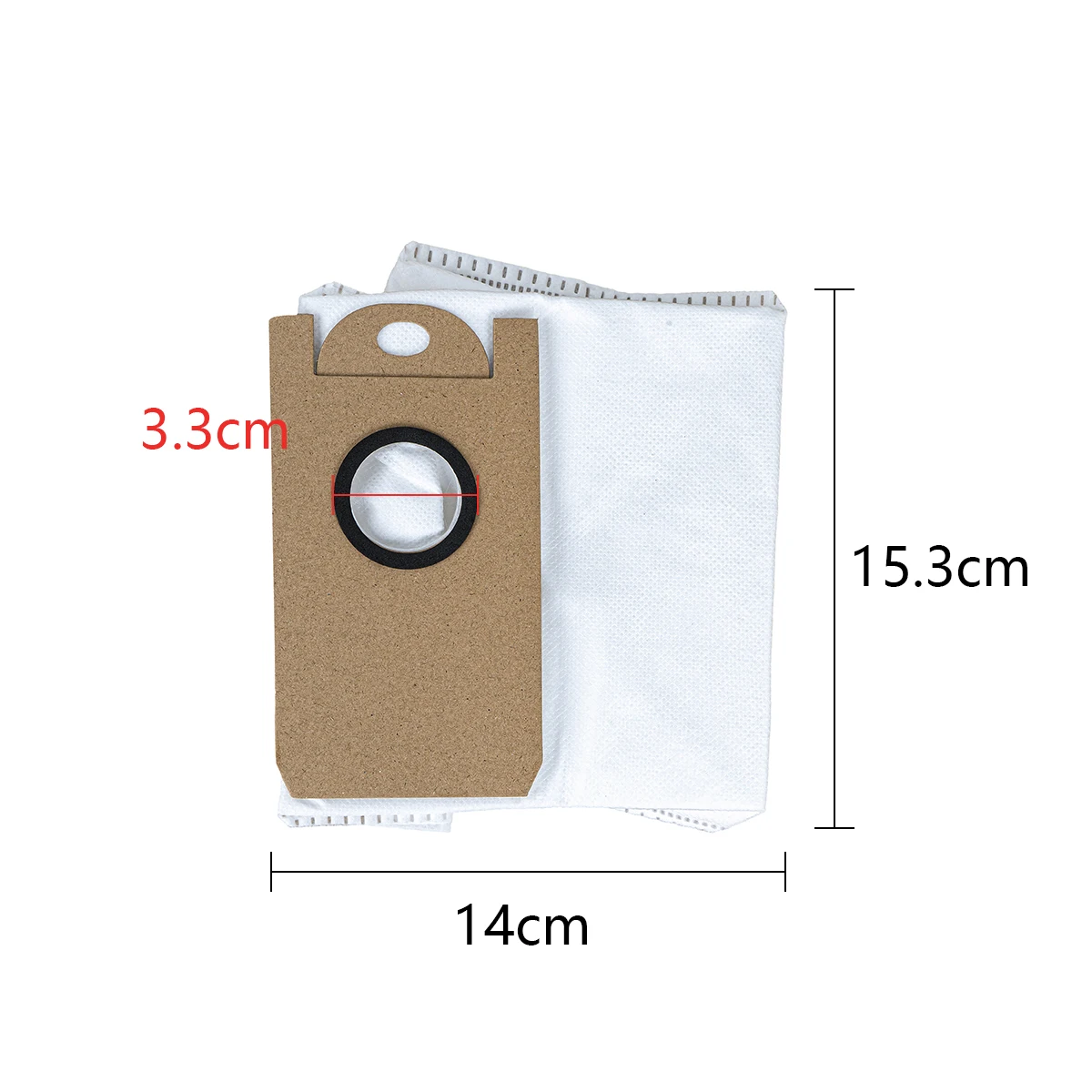 Dust Bags for VIOMI S9 Robot Vacuum Cleaner Dust Bag Cleaner Large Capacity Leakproof Dust Bag Replacement Parts Kit