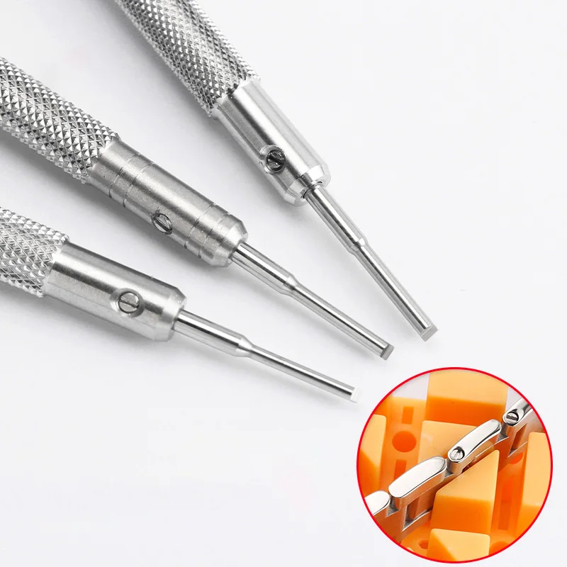 Watch repair tool T-shaped anti slip screwdriver suitable for Rolex Tudor steel watch strap disassembly screwdriver disassembly