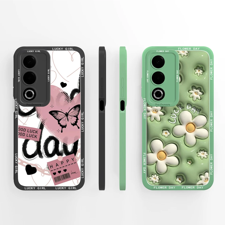Case For OPPO A80 5G Cartoon Astronaut Girl Antifouling Protective Drop-Resistant Luxury Phone Cover For oppo a80 Oppo A80 Funda