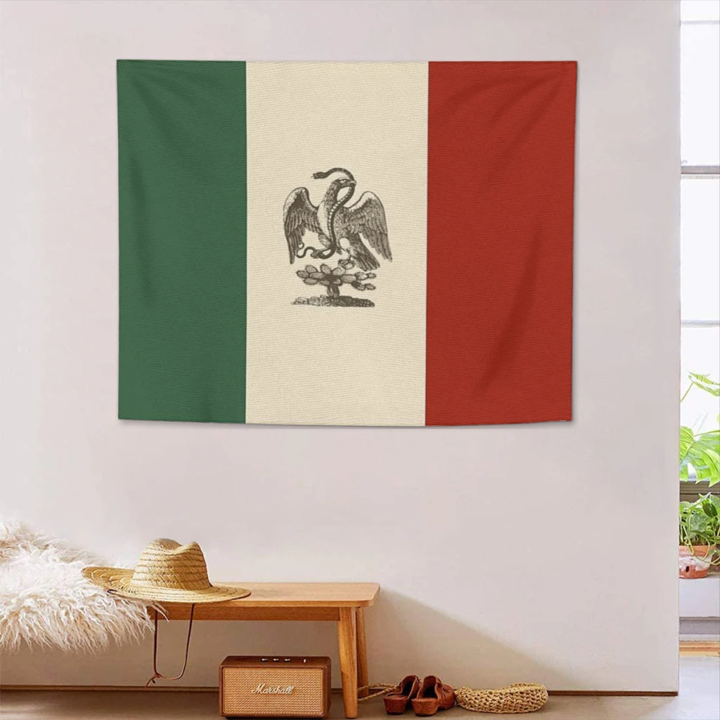 

Bandera de Мексики 1800 гобелен для дома и украшения стен