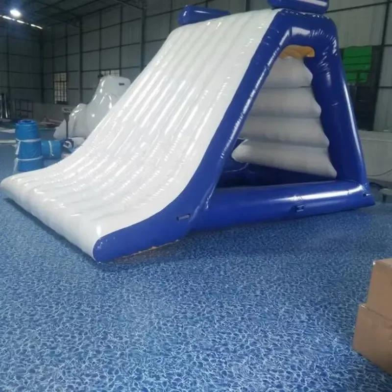Giant Inflatable Water Slide for Adults and Kids 0.9mm PVC Tarpaulin Commercial Grade Outdoor Pool Party Slip N Slide Game