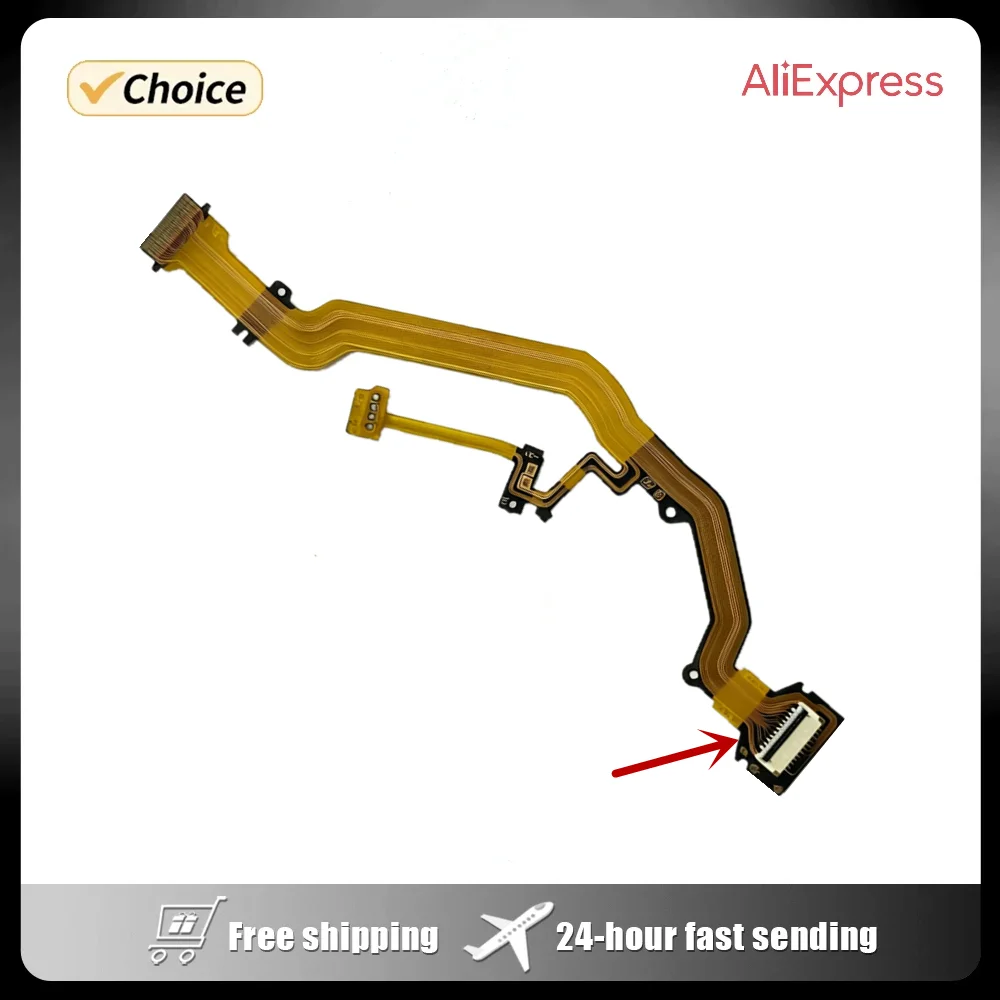New Aperture Flex Cable With Connector Socket For Sony 16-50 II SELP16502 Pancake Lens