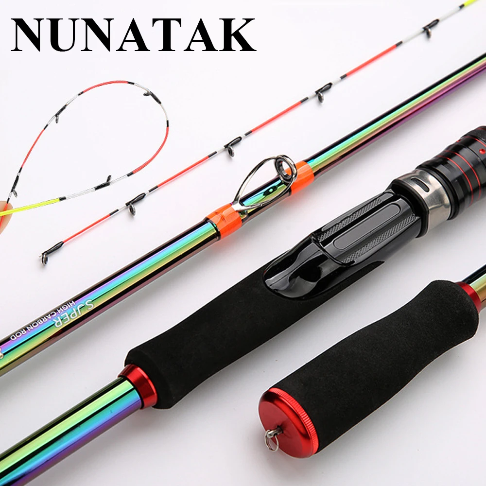 

New Arrival NUNATAK Fishing Rod Telescopic Rod 4 Size High Carbon Super Strong Light-Design Boat Fishing Rod Raft Fishing Rod