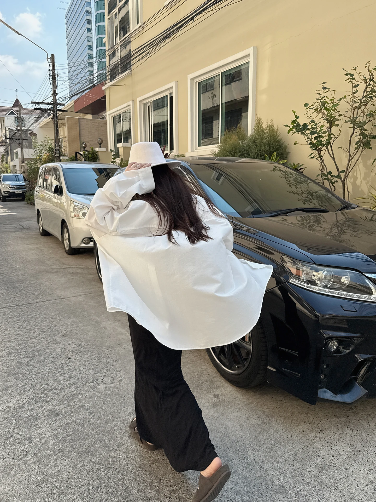 

Женская классическая рубашка свободного кроя больших размеров, удобная, повседневная, модная, из смесового полиэстера, с длинным рукавом, весна-лето