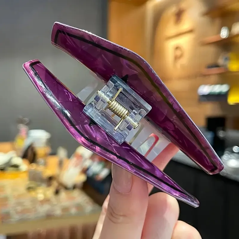 2025 novo dia das bruxas misterioso caixão caixa garra de cabelo acrílico clipes de garra série horror grampos de cabelo acessórios para o cabelo para mulheres meninas