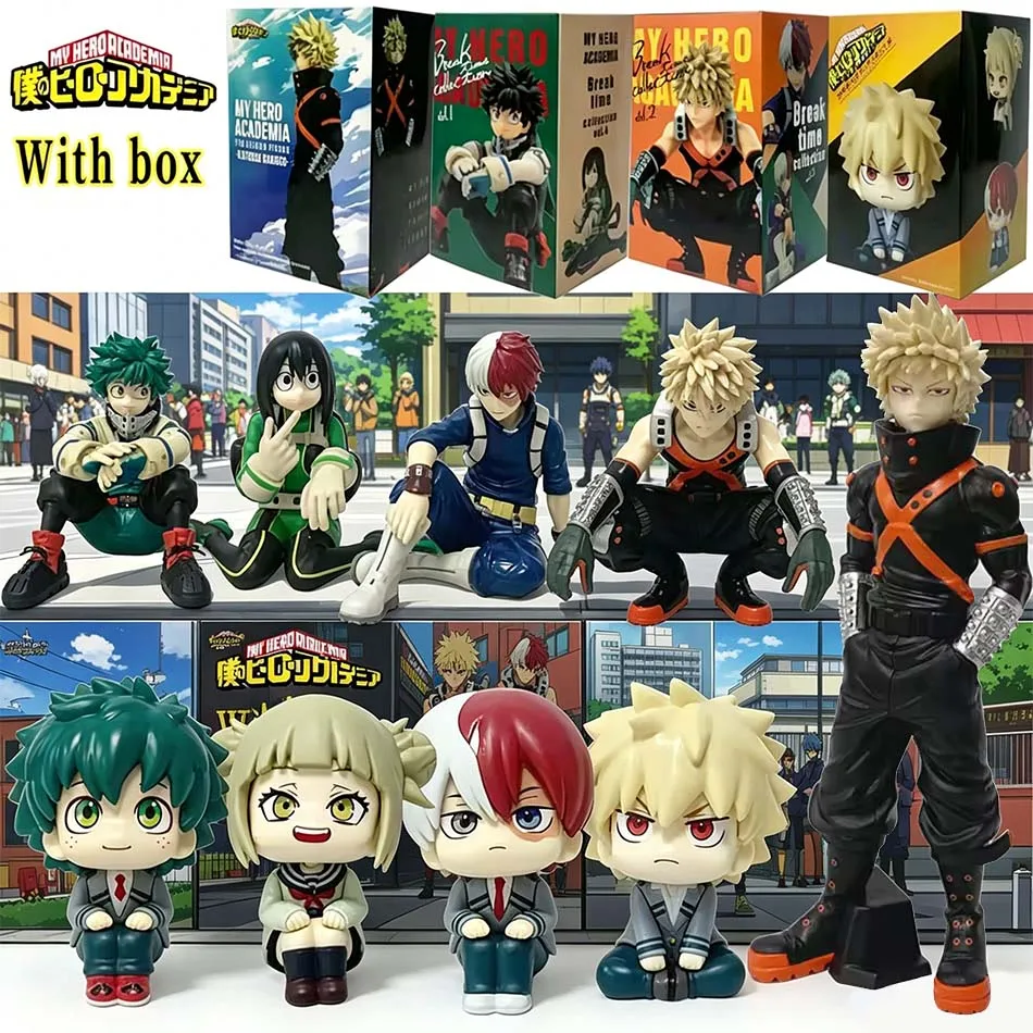 New Anime My Hero Academia Figure Age of Heroes Figurine PVC Collection Action Desktop Decoration Model Toys Gifts For Children