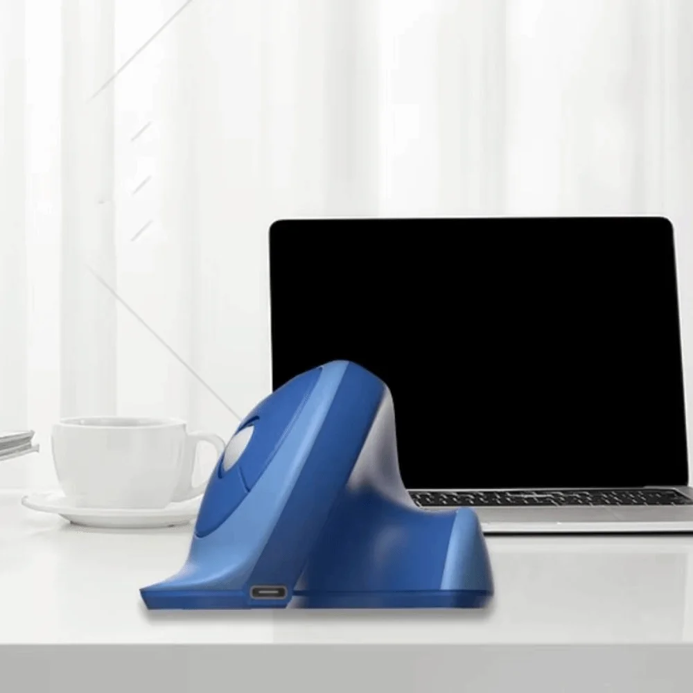 

Беспроводная эргономичная оптическая мышь 2,4G, мини-женская двухрежимная вертикальная мышь, портативная игровая мышь с большой боковой кнопкой, домашняя