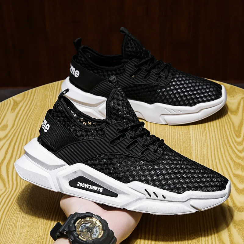 

Fashion Men Running Shoes Comfortable Casual Sneakers Mesh Breathable Lightweight Walking Shoes Jogging Sport Shoes Tennis Shoes