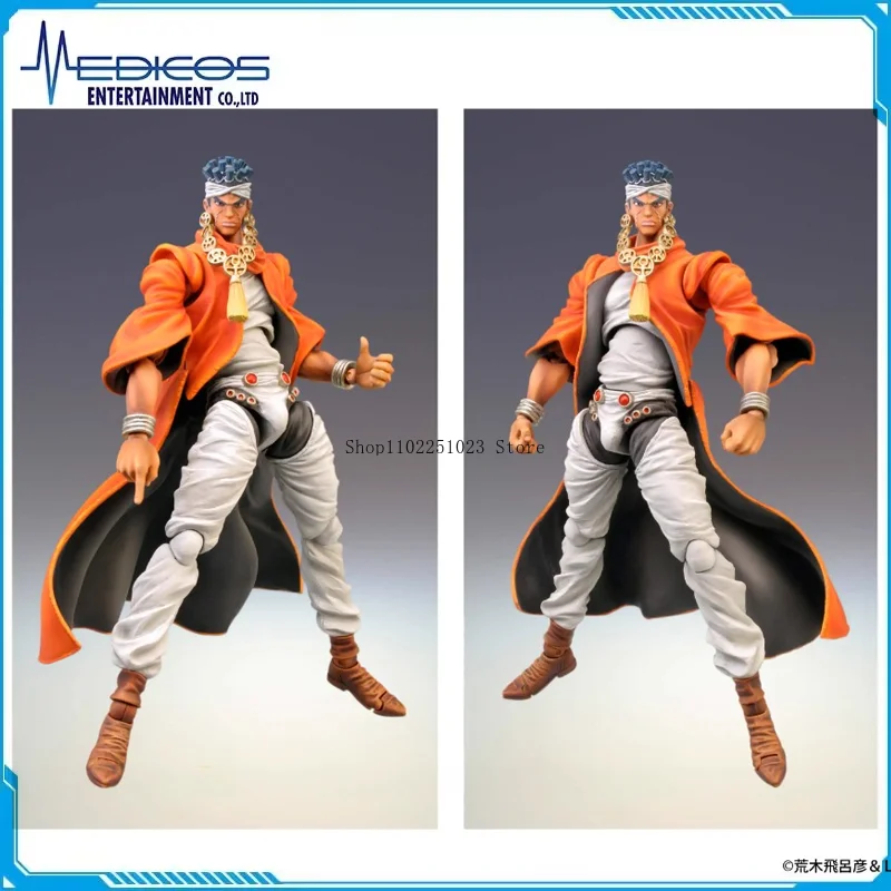 

Original MEDICOS-E JoJo's Bizarre Adventure Muhammad Avdol Anime Action Figure Active Joints Model Desktop Decoration Boy Gift