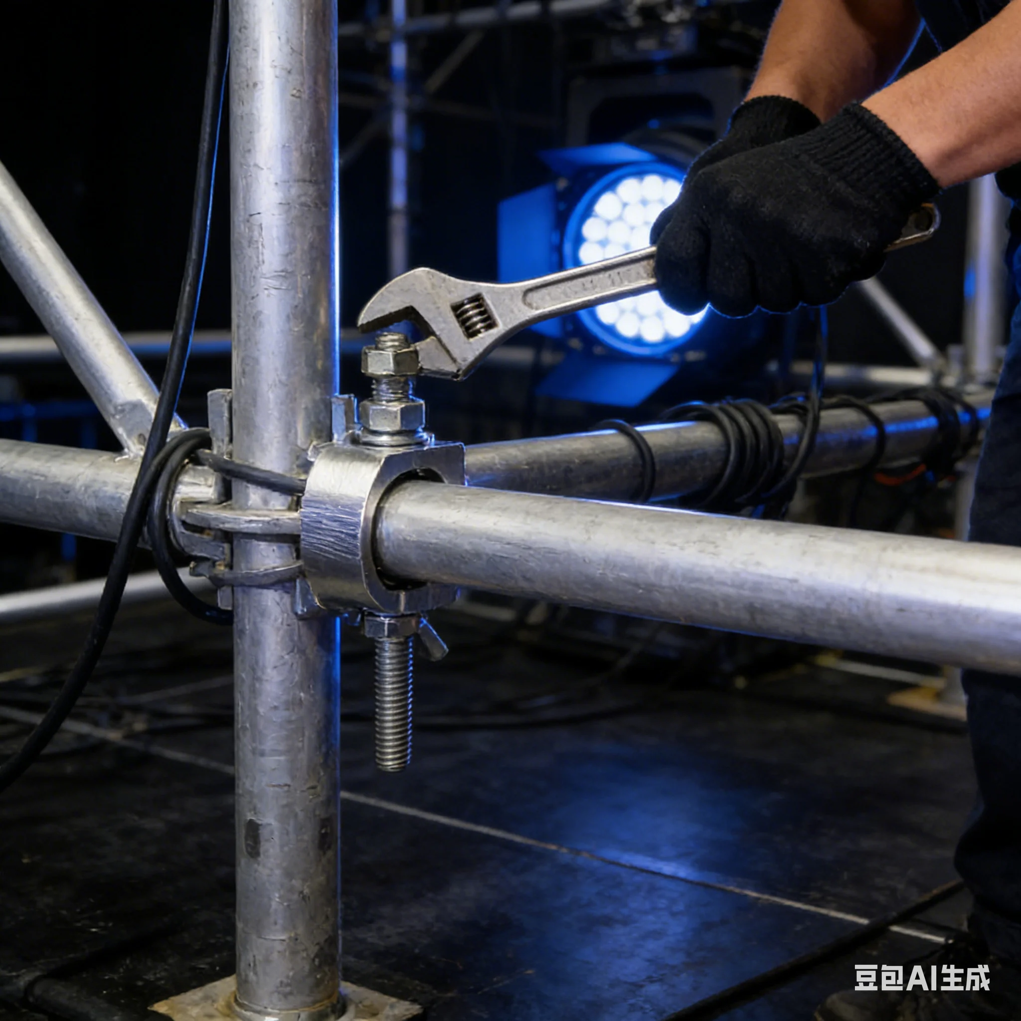 

Sophisticated Stage Beam Light Clamp Engineered from High Strength Aluminum Alloys to Support Various Fixture Setups