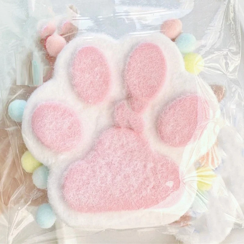 Squishy Rubber Cat Pawtoy - Fuzzy Marshmallow Feel, Stress Relief Hand Relaxer, Anti-Stress Squeeze Toy For All Ages