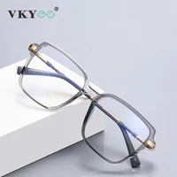 VICKY, gafas de lectura con montura grande y diseño cuadrado para mujer, gafas de lectura antiluz azul, prescripción personalizable PFD2212