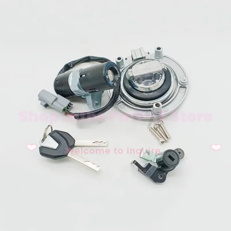 

For CFMOTO 450SR CF400-6 Motorcycle Ignition Lock Assembly Seat Lock Complete Lock Kit