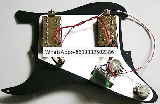 Suitable for B.C.RICH Double Style Heavy Metal Electric Guitar Pickup Circuit Shield Complete Assembly