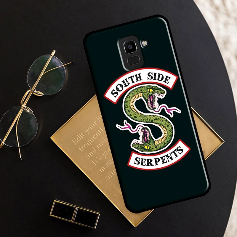 Riverdale South Side Serpents Phone Case For Samsung J1 J3 J5 J7 2016 A3 A5 2017 J8 A6 A7 A8 A9 2018 J4 J6 Plus Cover