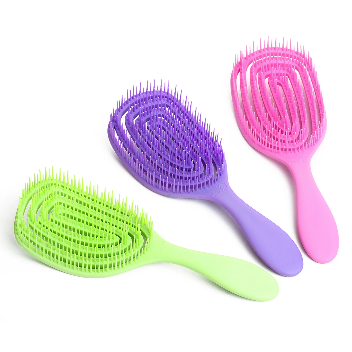 

Щетка для распутывания волос Ароматическая щетка для вьющихся женщин и мужчин Влажные и сухие волосы не тянуть волосы