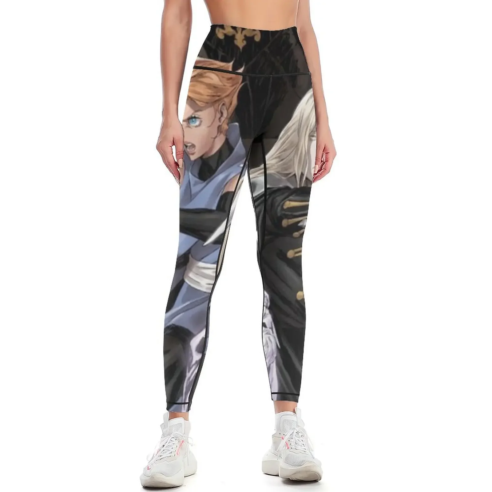 

Collage Charackters Leggings sports woman gym sports for push up Sports pants woman Women's sportswear Womens Leggings