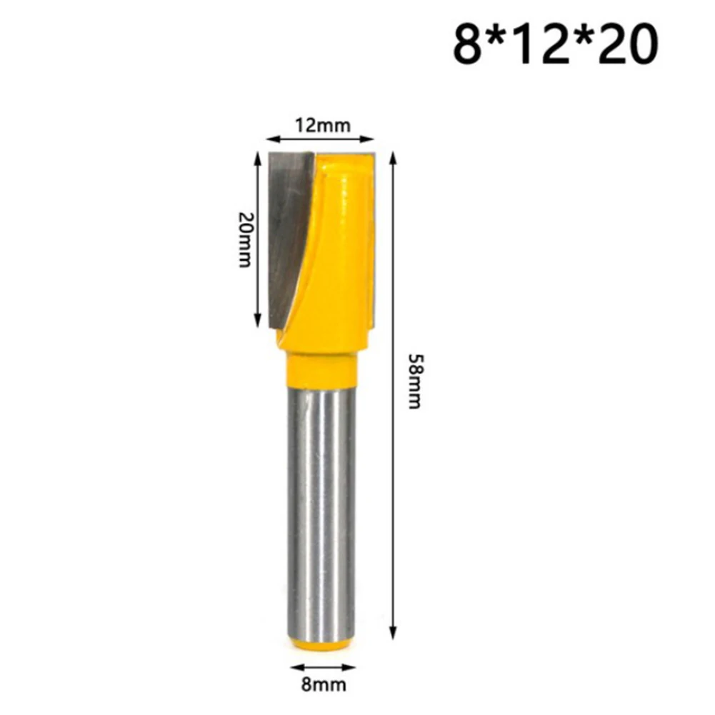 Shank Router Bit Accessories Tools Wood Woodwork Bit Bottom Cleaning Milling Parts Replacement For Woodworking