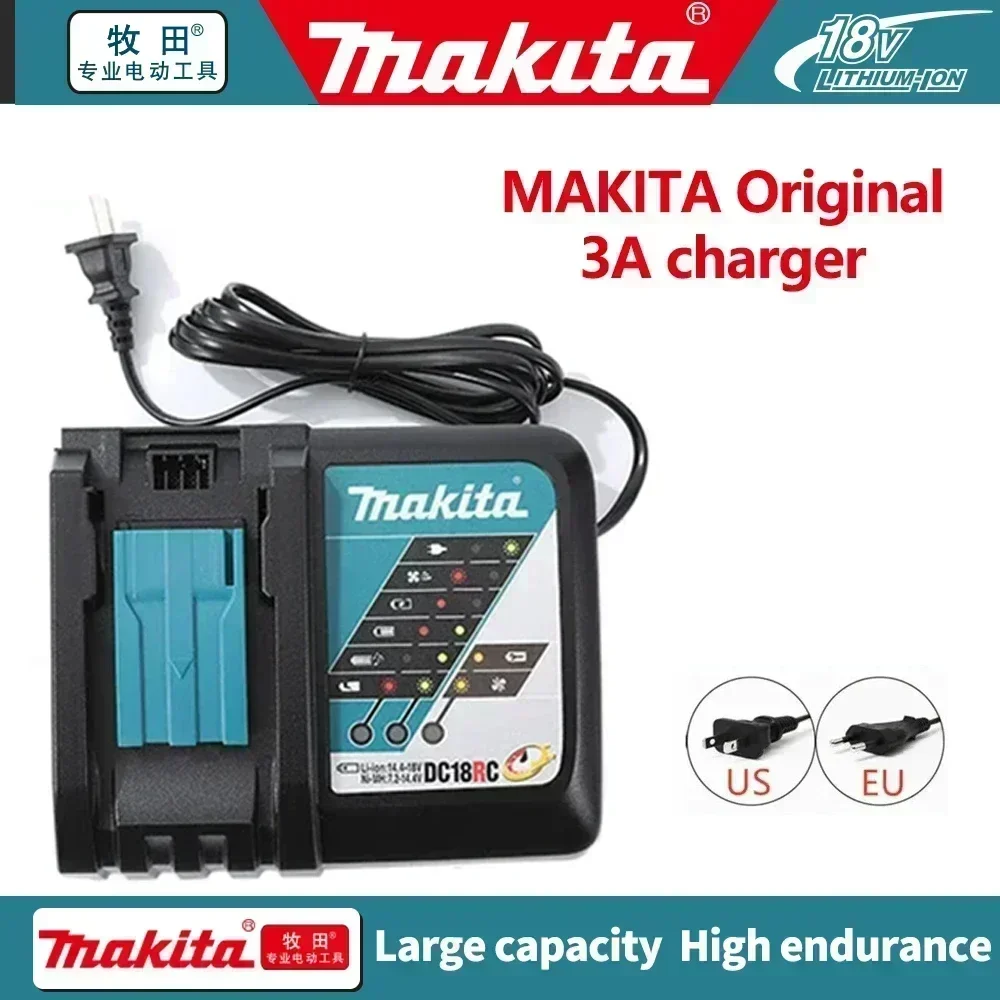 100% batteria Origineel de 18V Makita 6Ah 6000mAh voor Makita BL1830B BL1850B BL1850 BL1840