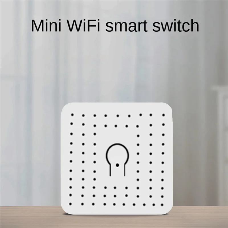 AS95-For Matter 16A Smart Wi-Fi Switch One Open Dual Control Switches Mini Smart Breaker Голосовое управление работает с простым в использовании