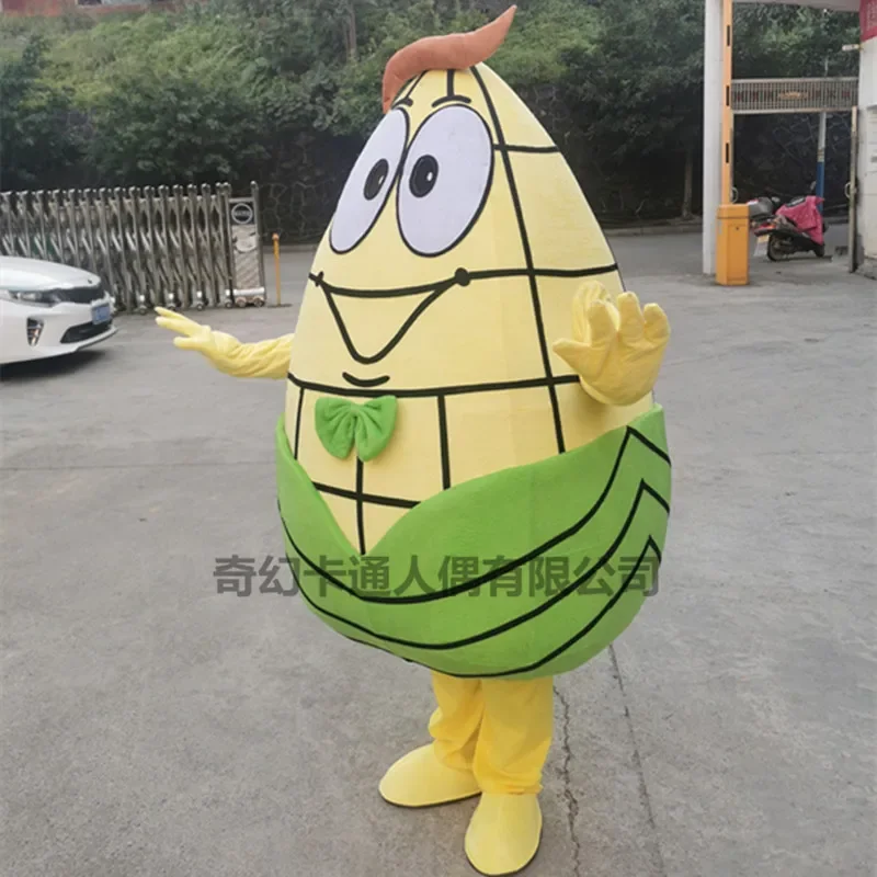 Christmas Corn Mascot Costume Props Puppet Clothes Stage Doll Costume Halloween Christmas Party Masquerade Anime Shows